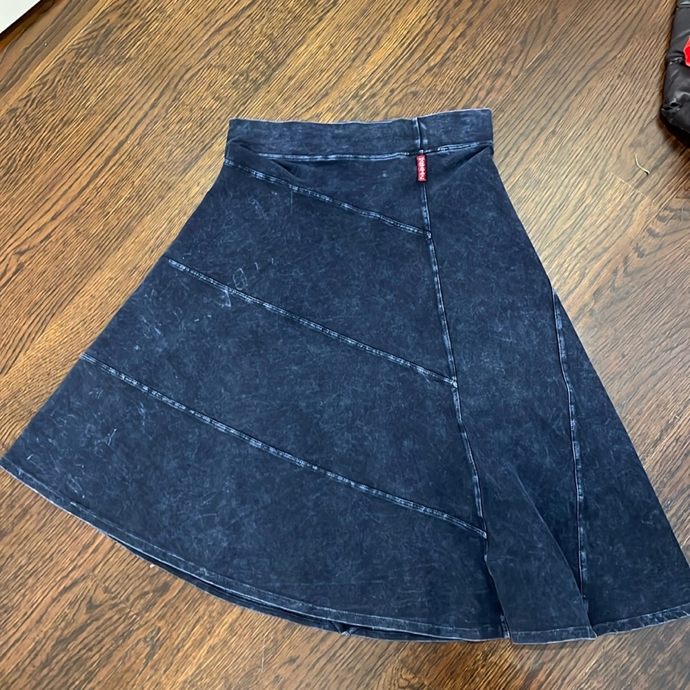 Blue woman’s hardtail skirt